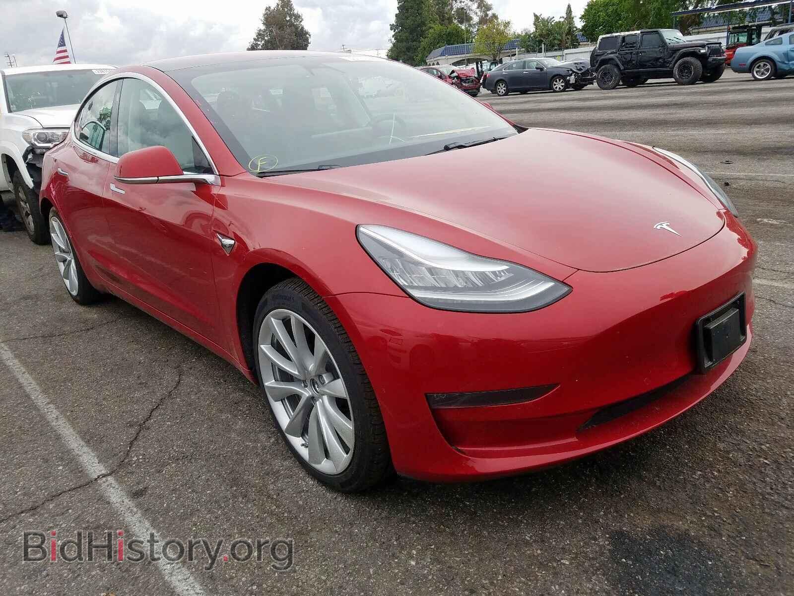 Photo 5YJ3E1EA2KF314453 - TESLA MODEL 3 2019