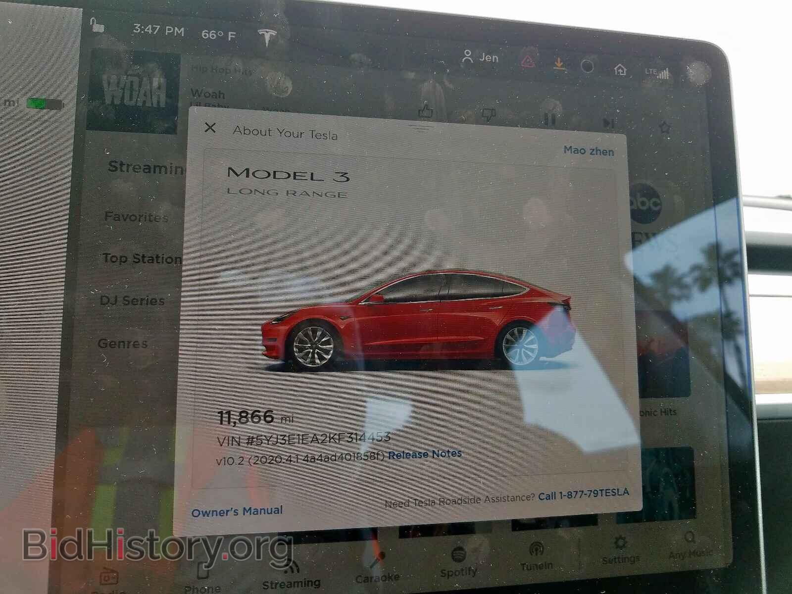 2019 TESLA MODEL 3 - VIN: 5YJ3E1EA2KF314453 - Photo 8