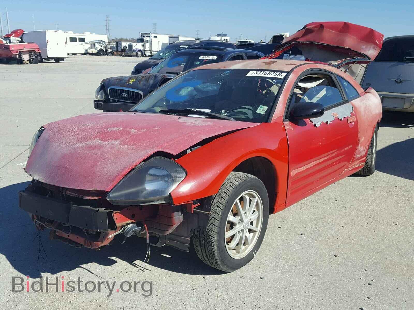 2002 MITSUBISHI ECLIPSE - VIN: 4A3AC44G82E025337 - Фото 2