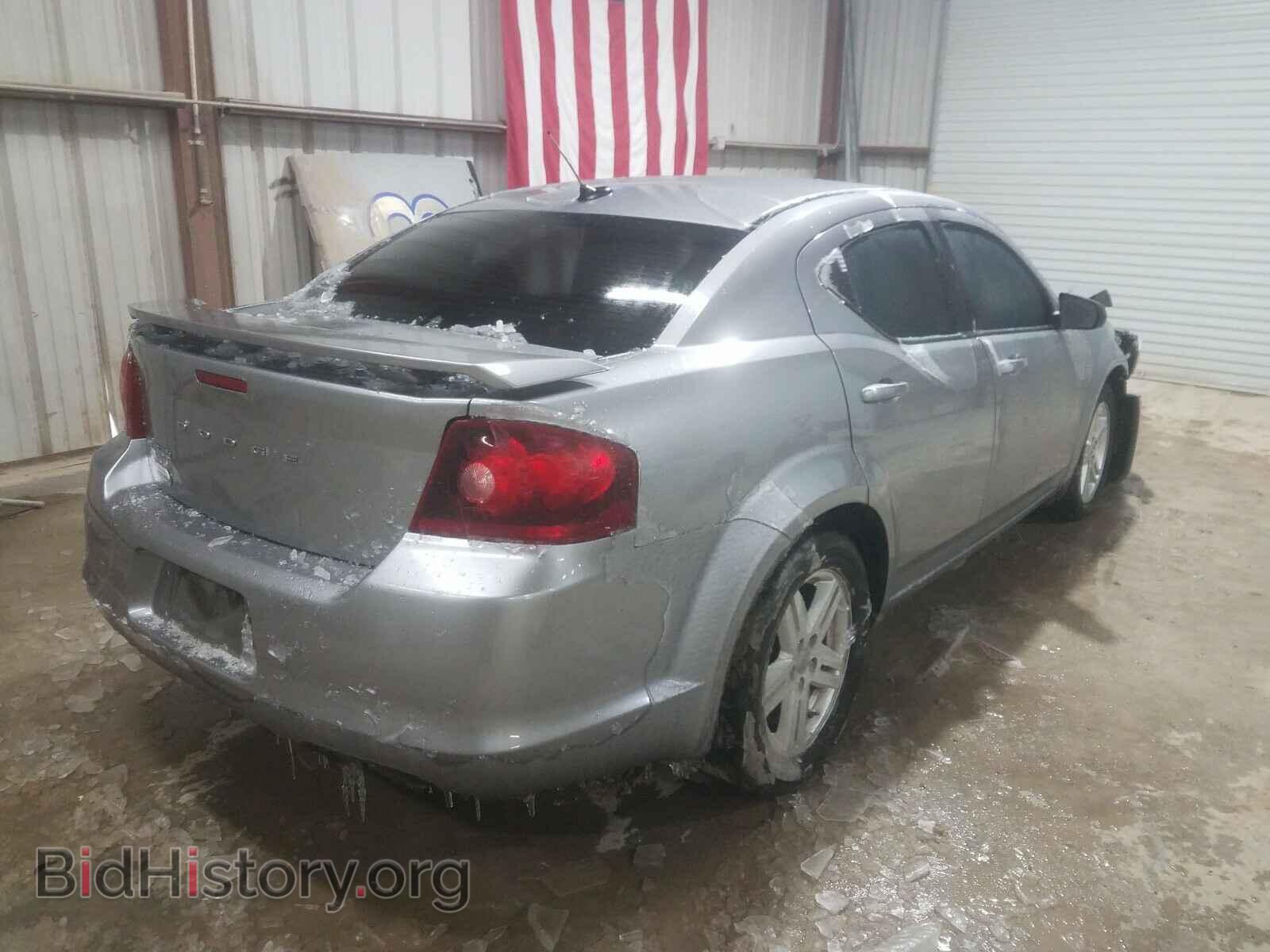 2013 DODGE AVENGER - VIN: 1C3CDZAG2DN614336 - Фото 4