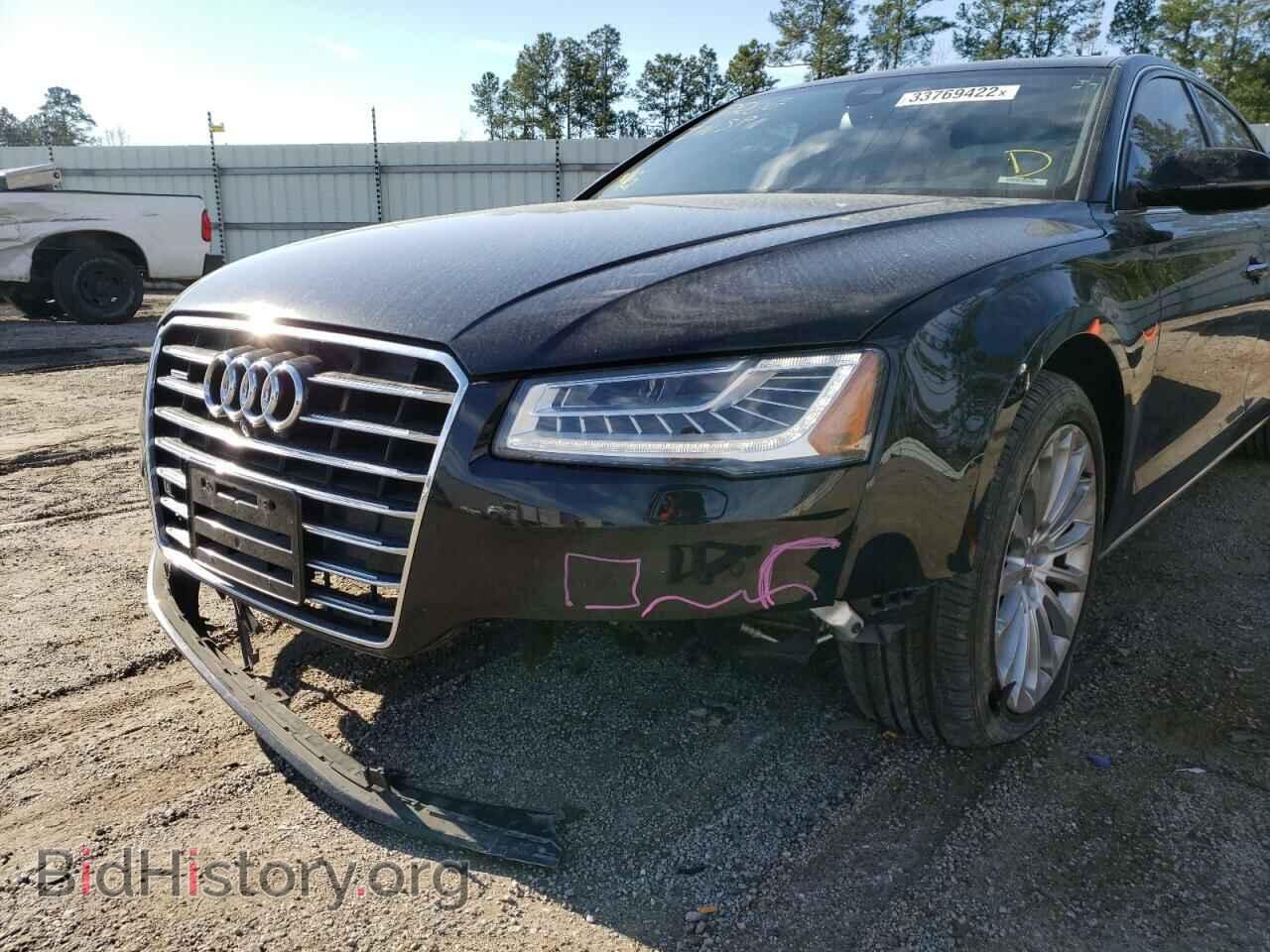 2016 AUDI A8 - VIN: WAU34AFD6GN014111 - Фото 9