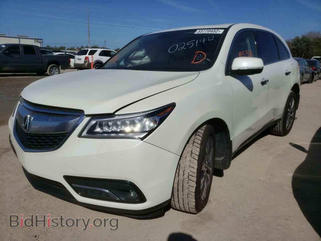 2015 ACURA MDX - VIN: 5FRYD4H46FB025144 - Фото 2