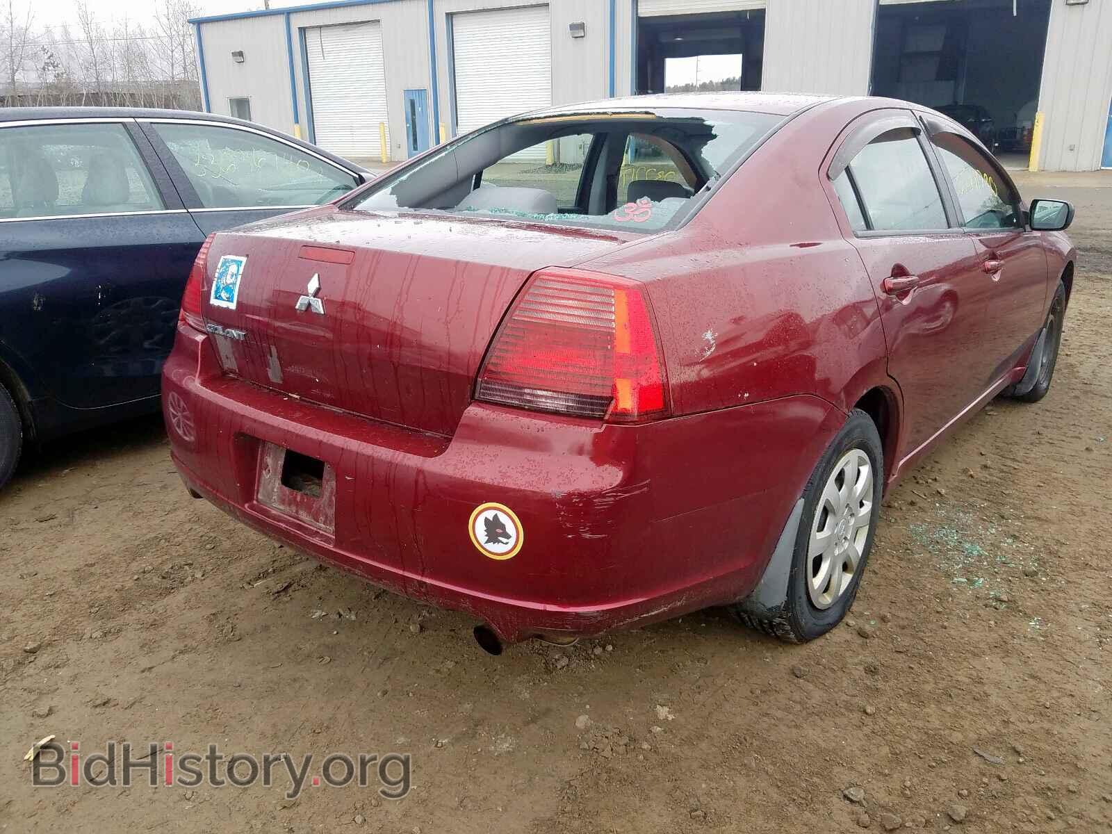 2007 MITSUBISHI GALANT - VIN: 4A3AB36F67E041478 - Фото 4