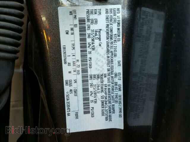 2012 FORD FOCUS - VIN: 1FAHP3K24CL373789 - Photo 10