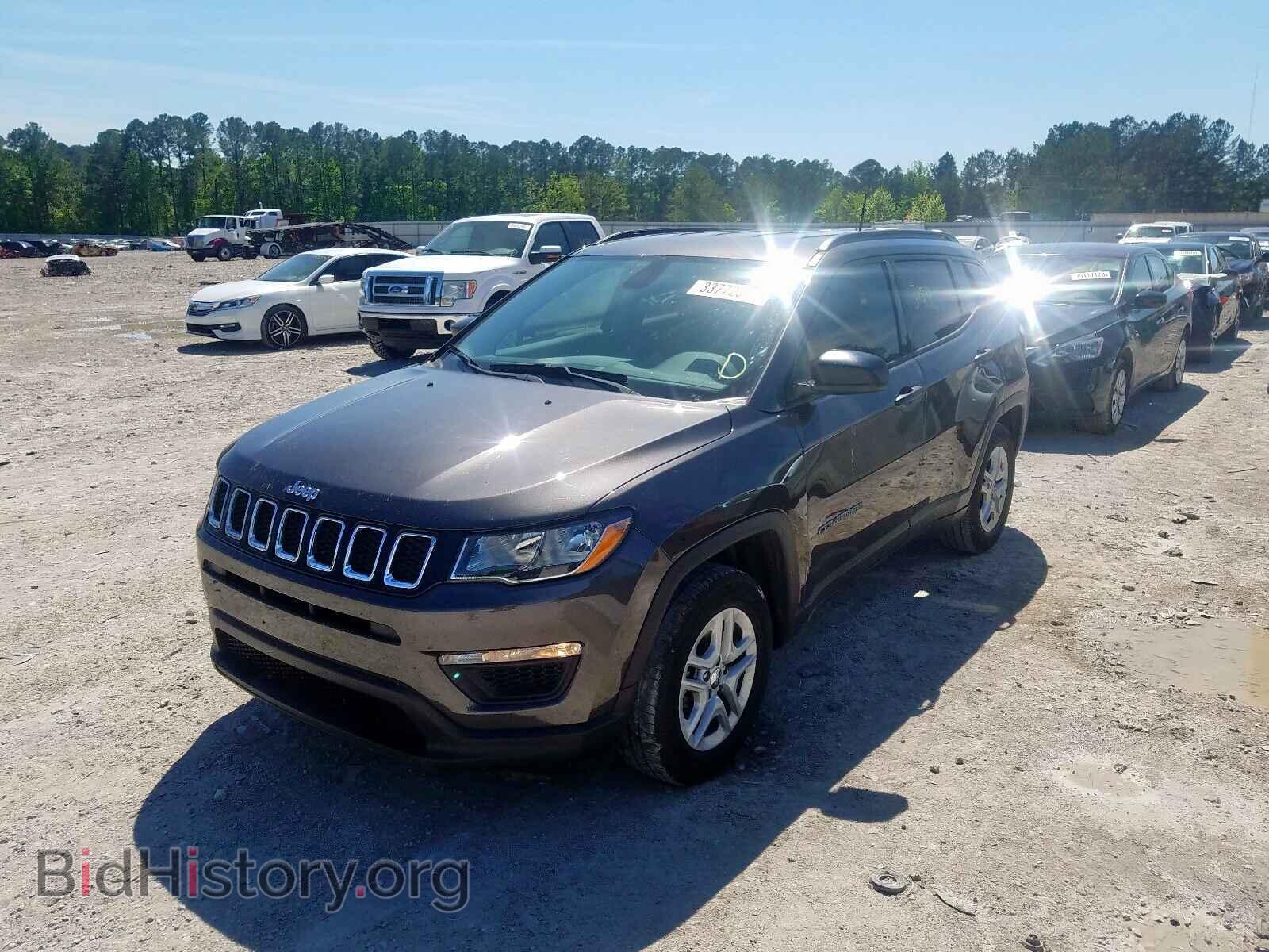 2018 JEEP COMPASS - VIN: 3C4NJCAB7JT438846 - Фото 2