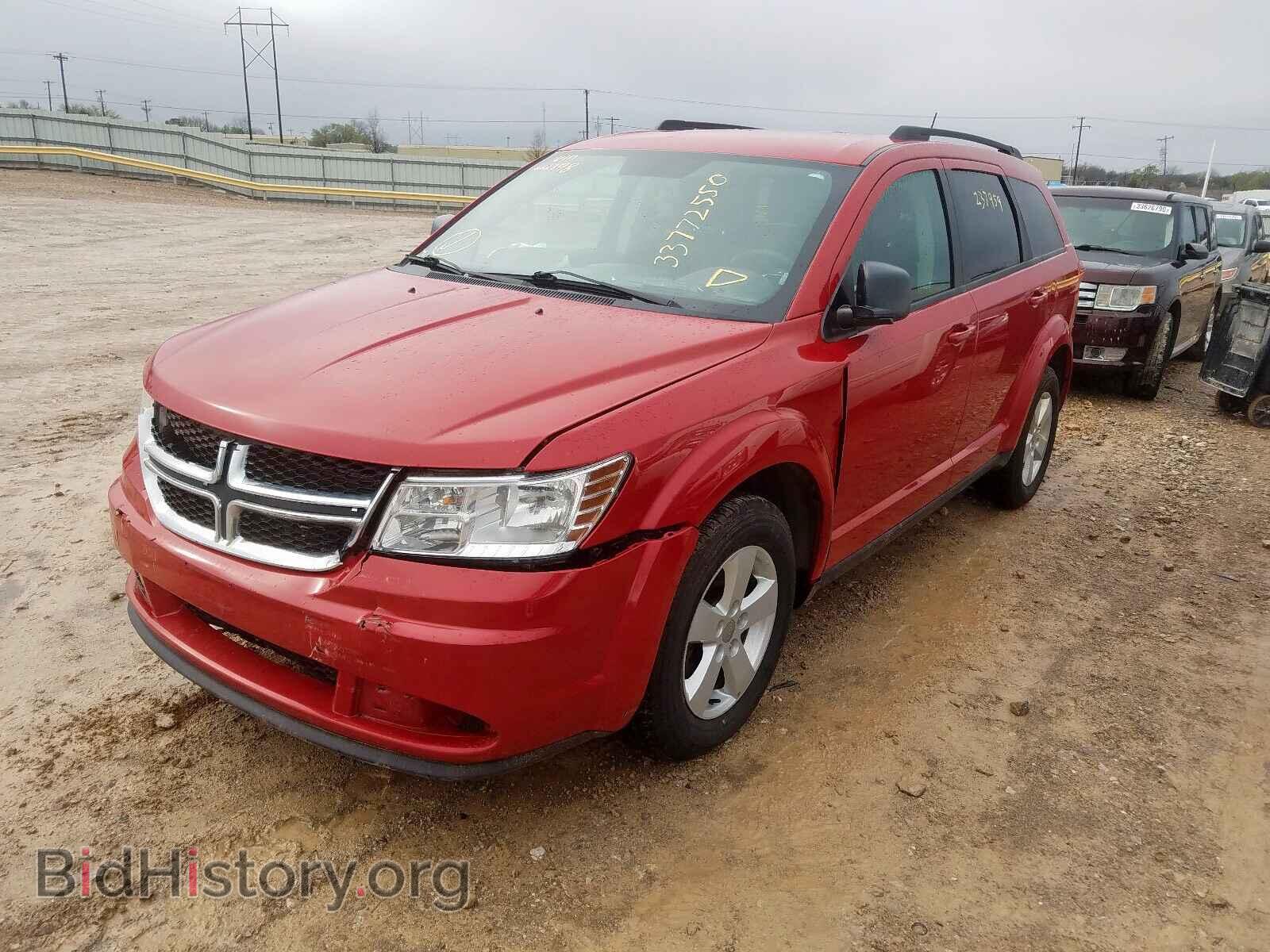 2015 DODGE JOURNEY - VIN: 3C4PDDAG8FT666198 - Фото 2