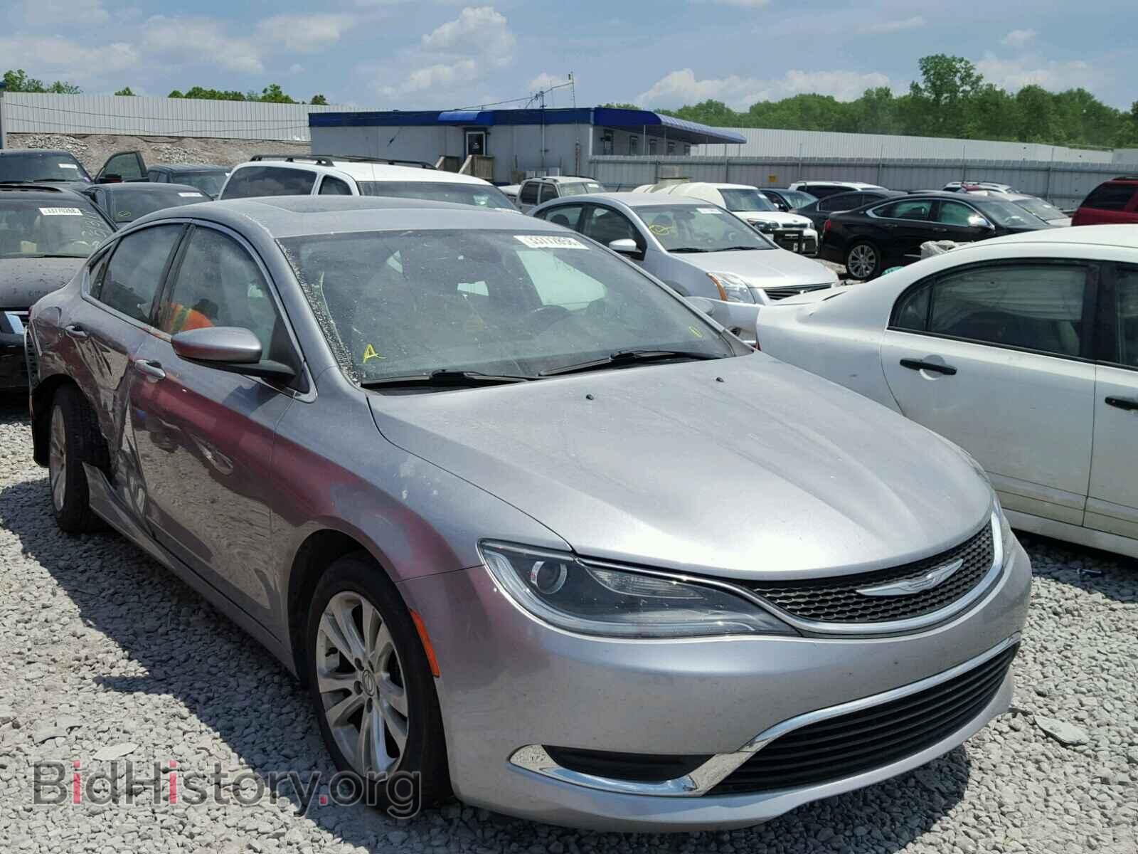 Photo 1C3CCCABXFN628587 - CHRYSLER 200 2015