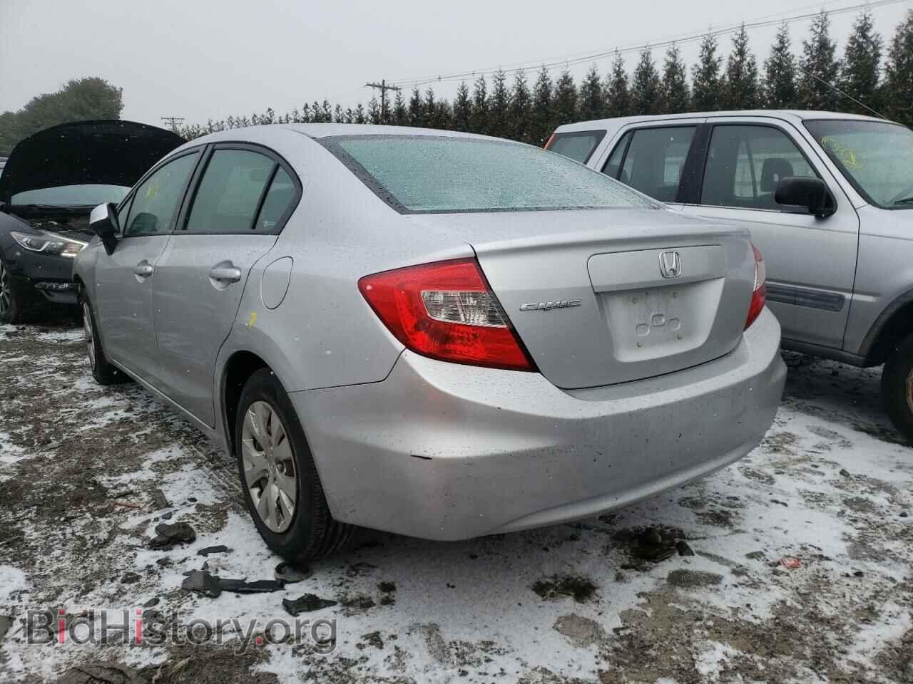 2012 HONDA CIVIC - VIN: 19XFB2F50CE347777 - Фото 3