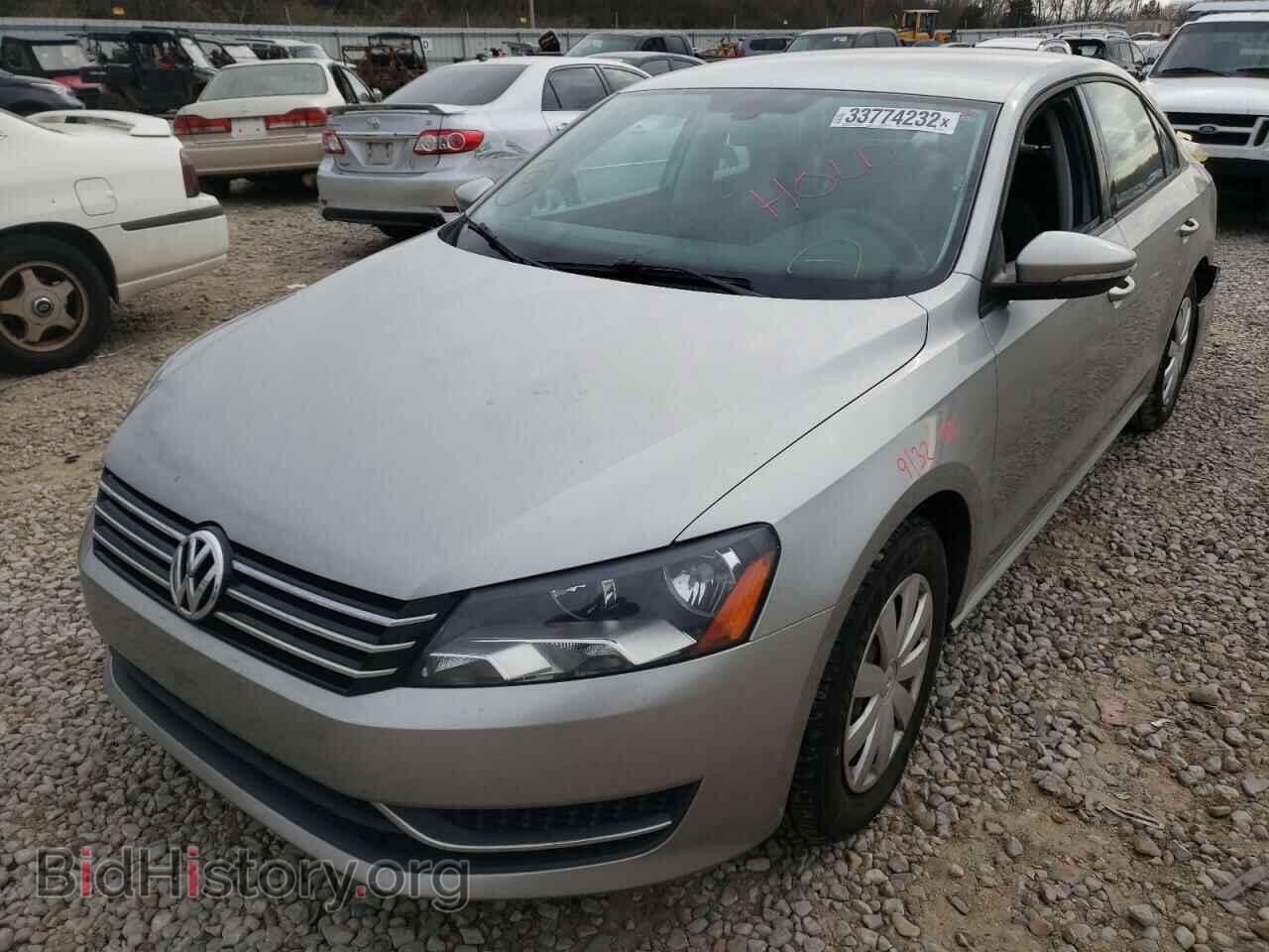 2012 VOLKSWAGEN PASSAT - VIN: 1VWAP7A31CC014880 - Фото 2