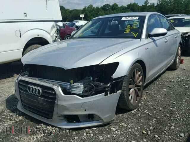 2012 AUDI A6 - VIN: WAUGGAFC2CN054258 - Фото 2