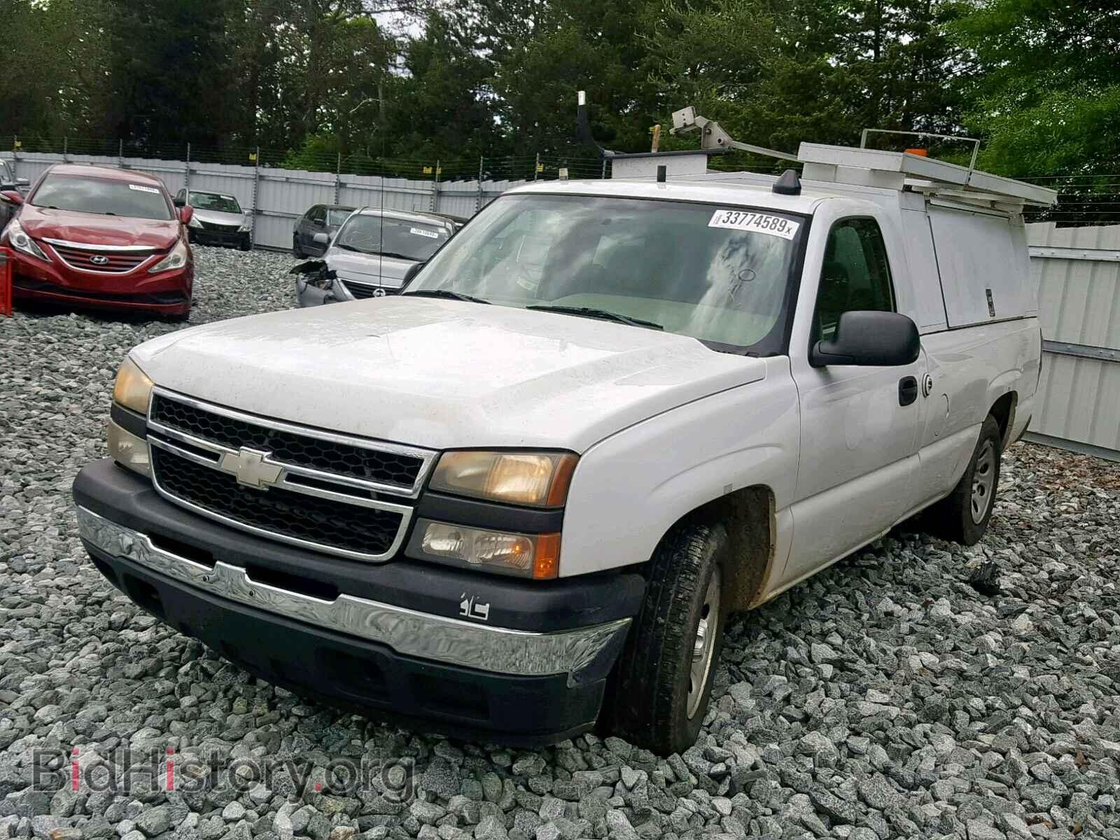 2006 CHEVROLET SILVERADO - VIN: 1GCEC14X36Z290314 - Фото 2