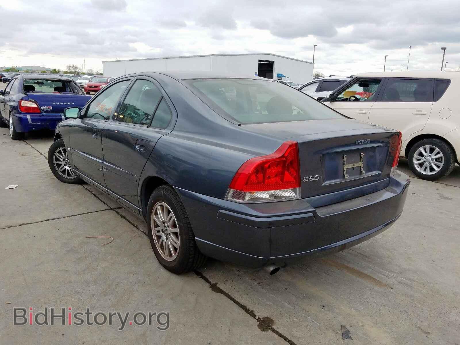 2005 VOLVO S60 - VIN: YV1RS640752425378 - Фото 3
