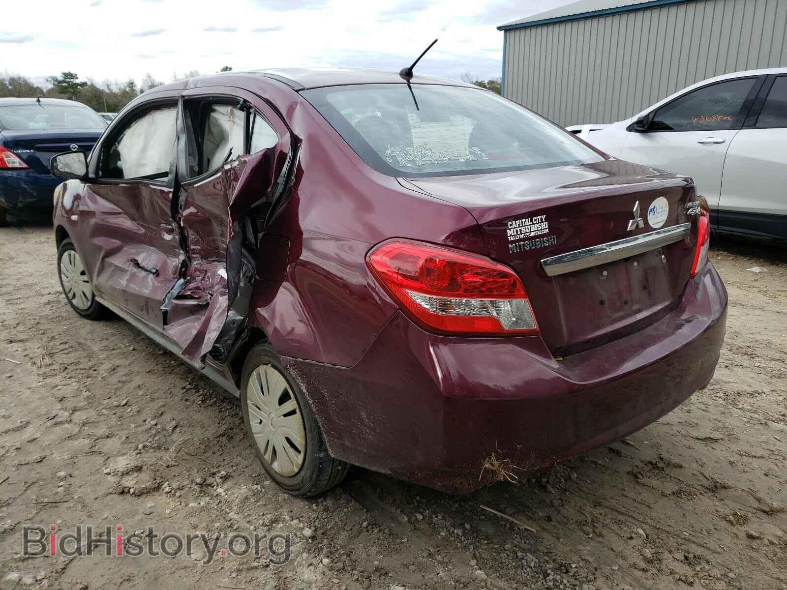 2019 MITSUBISHI MIRAGE - VIN: ML32F3FJ8KHF11572 - Фото 3