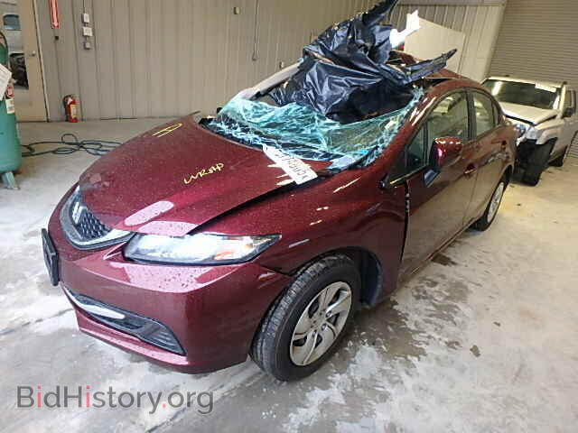 2014 HONDA CIVIC - VIN: 19XFB2F54EE083787 - Фото 2