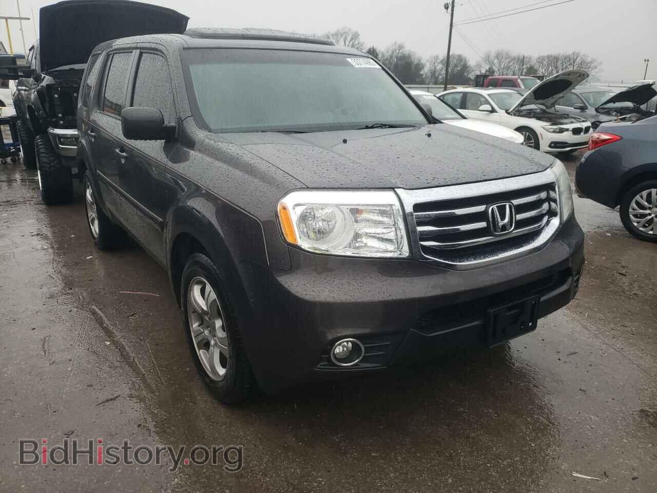 Photo 5FNYF3H57CB032839 - HONDA PILOT 2012