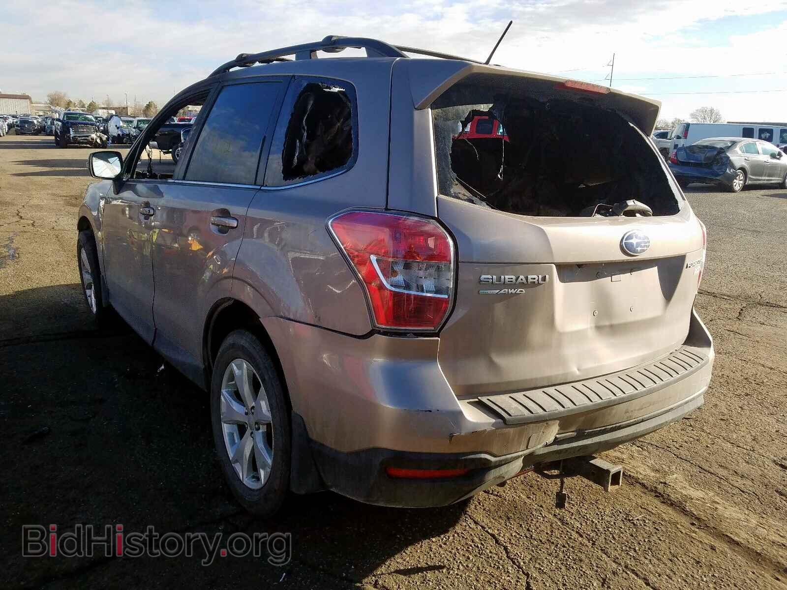 2014 SUBARU FORESTER - VIN: JF2SJAPC8EH487549 - Фото 3