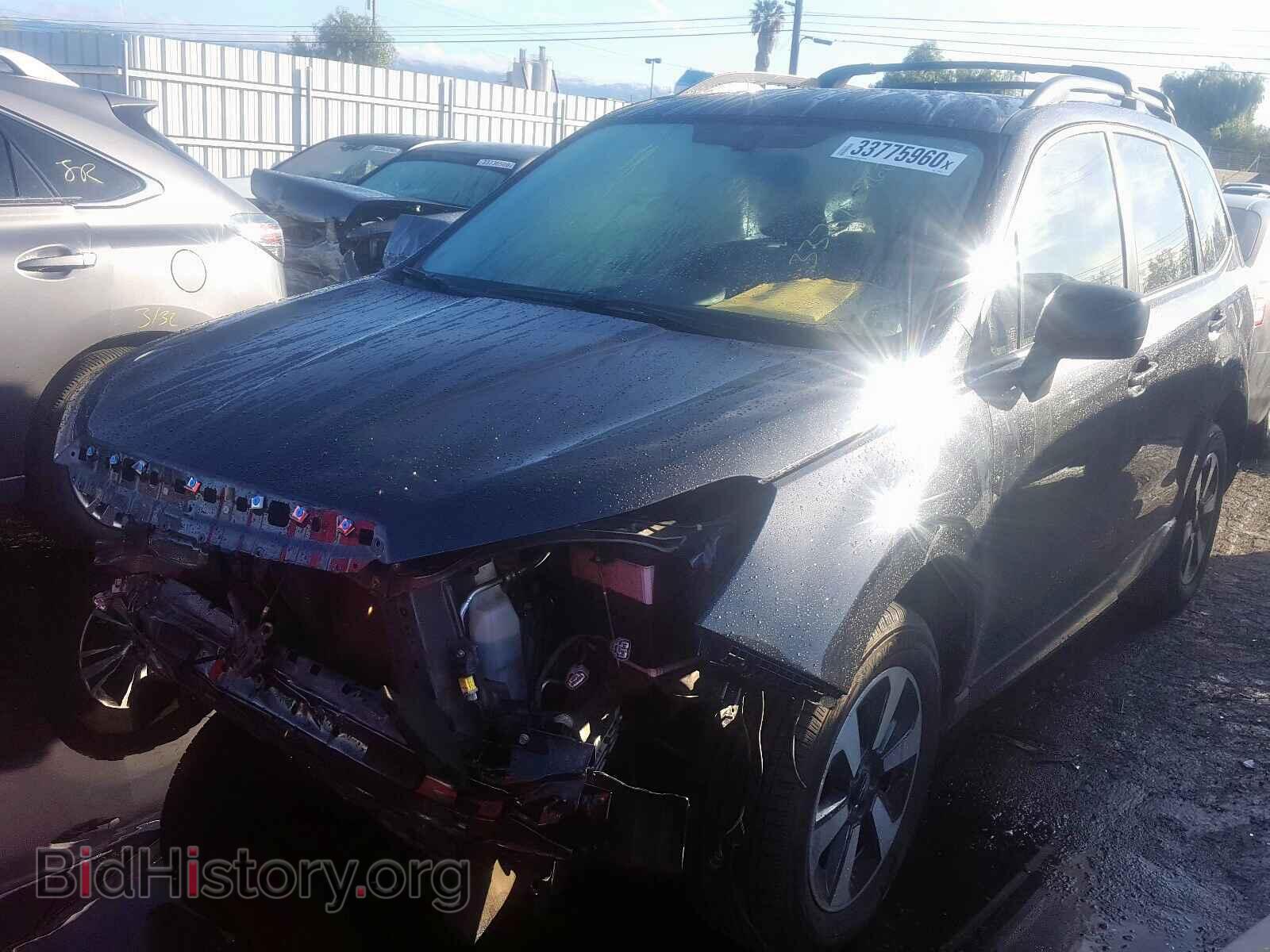 2018 SUBARU FORESTER - VIN: JF2SJABC3JH510124 - Фото 2