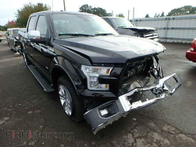 2015 Ford F150, black — VIN 1FTEW1EG7FFA57947, Copart