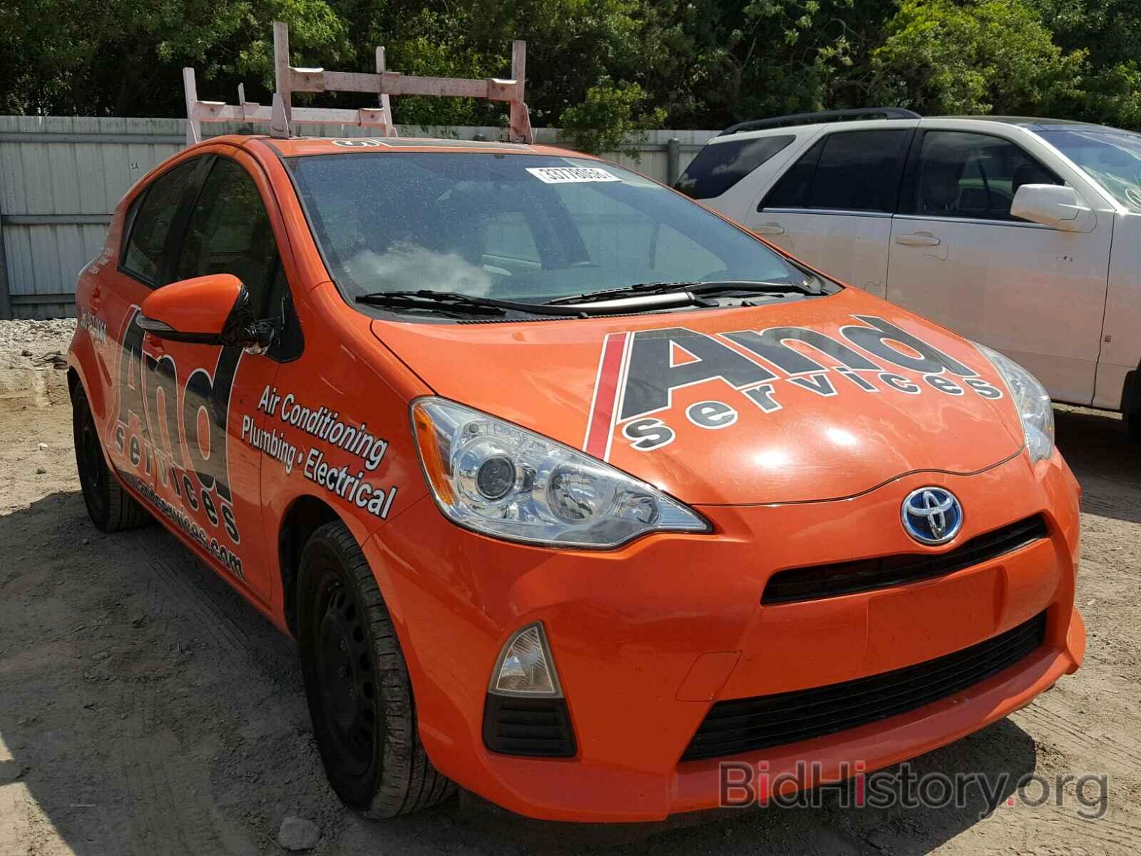 Photo JTDKDTB30E1083520 - TOYOTA PRIUS 2014