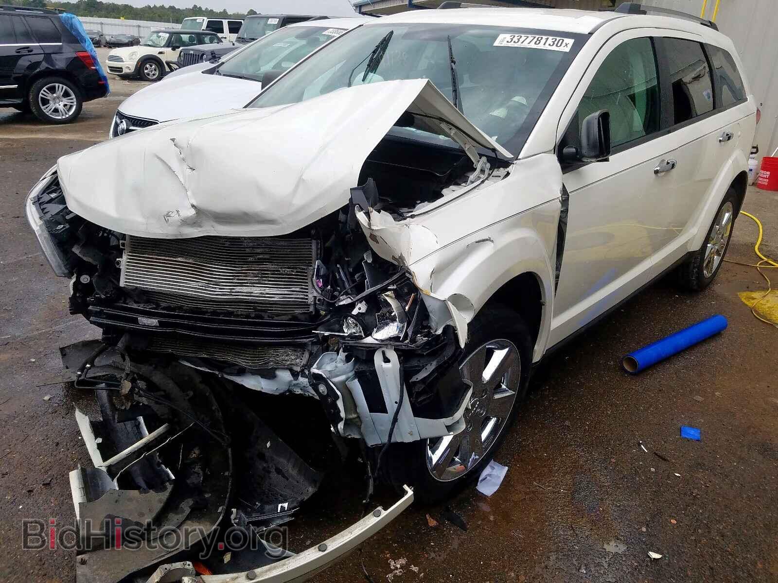 2015 DODGE JOURNEY - VIN: 3C4PDCAB0FT517430 - Фото 2