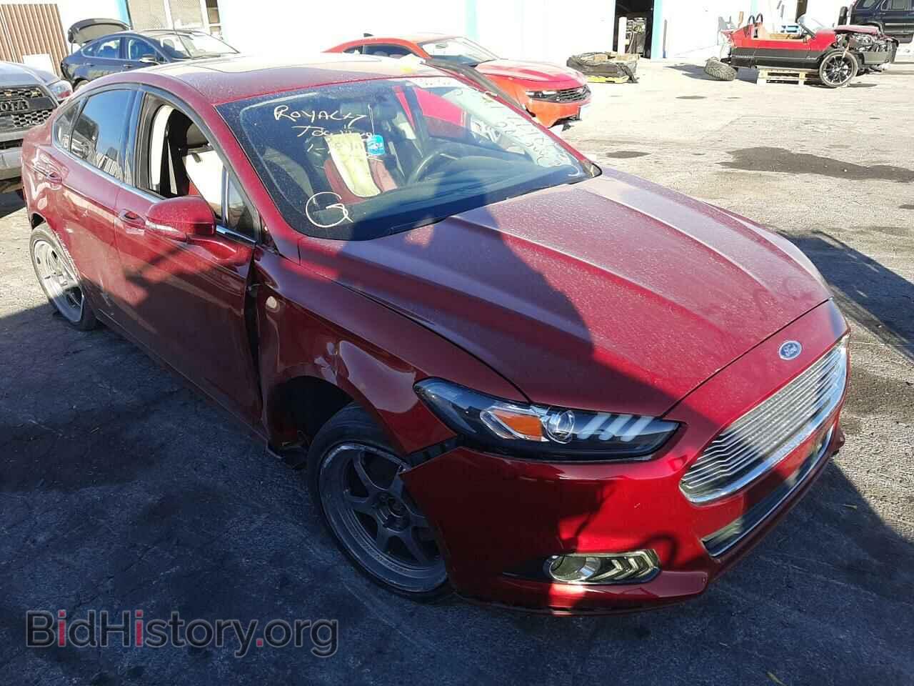 Photo 3FA6P0LU5FR281053 - FORD FUSION 2015