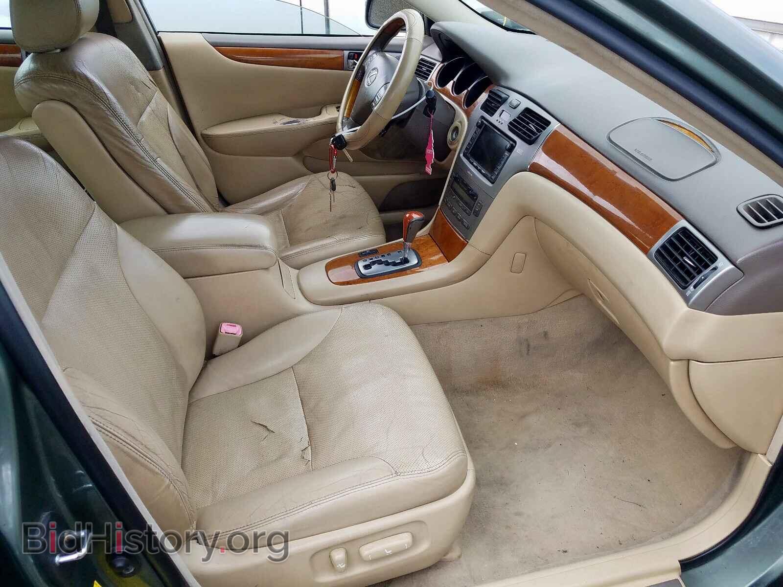 2005 LEXUS ES330 - VIN: JTHBA30G155126851 - Фото 5