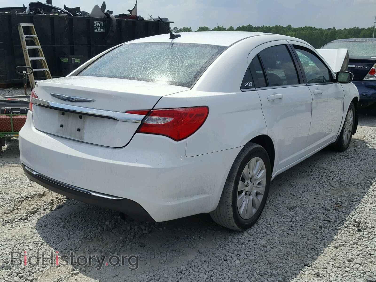 2014 CHRYSLER 200 - VIN: 1C3CCBAB6EN210472 - Фото 4