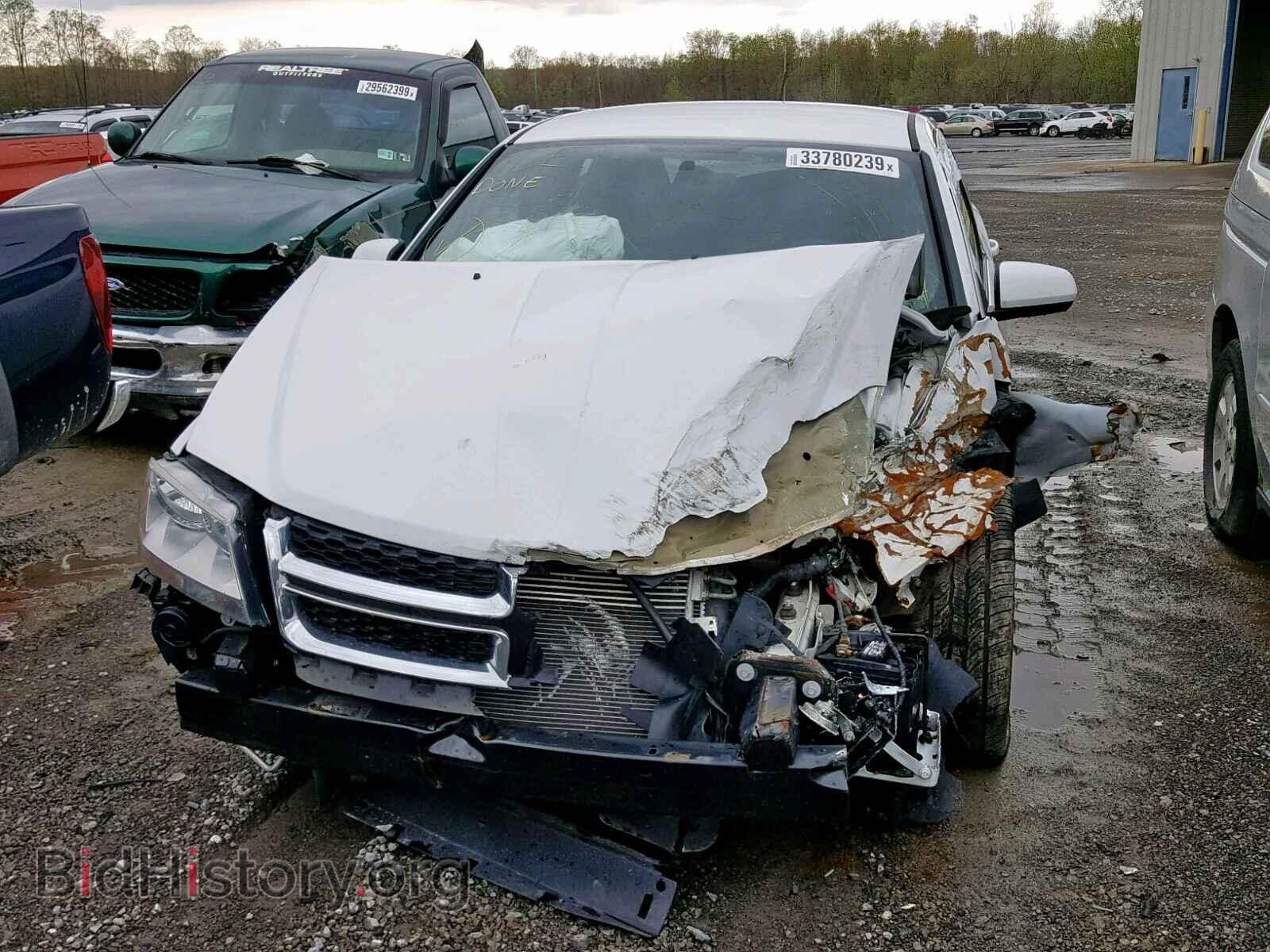 Photo 1C3CDZCBXCN186161 - DODGE AVENGER 2012