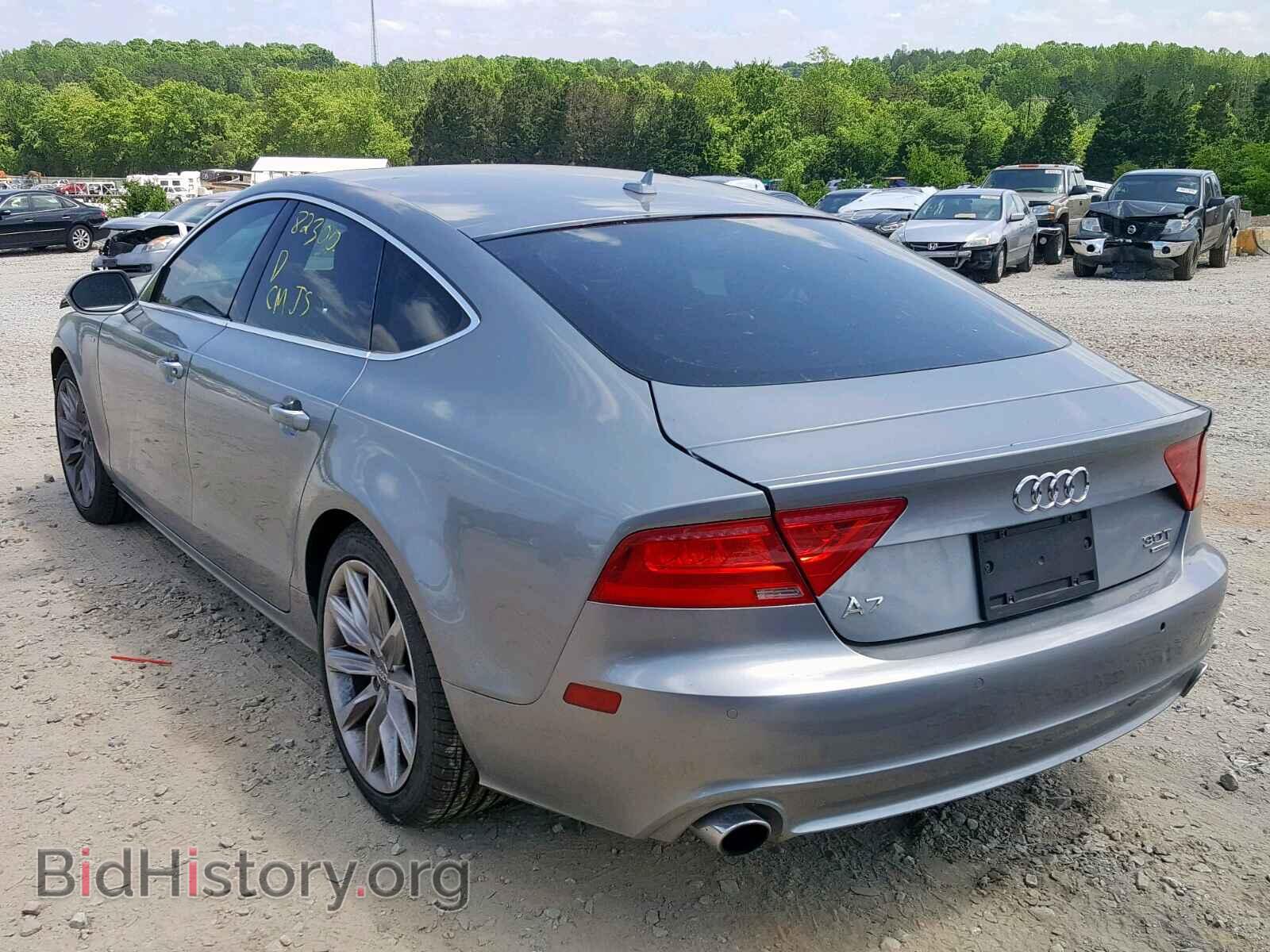 2013 AUDI A7 - VIN: WAUYGAFC5DN079256 - Photo 3