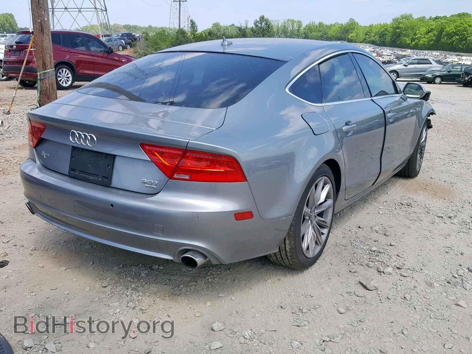 2013 AUDI A7 - VIN: WAUYGAFC5DN079256 - Photo 4