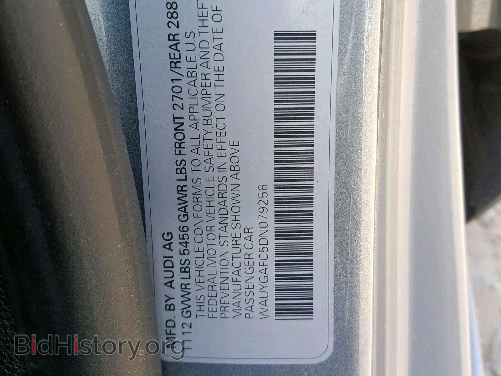2013 AUDI A7 - VIN: WAUYGAFC5DN079256 - Photo 10