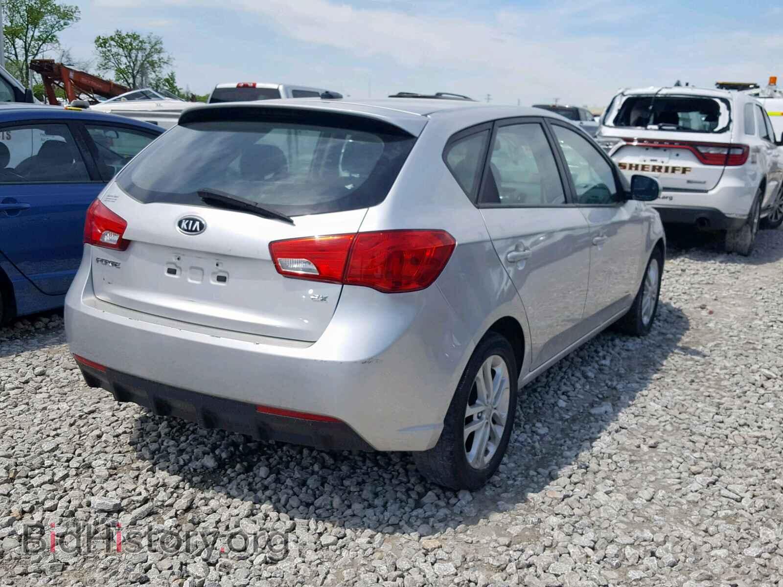 2011 KIA FORTE EX - VIN: KNAFU5A24B5376005 - Фото 4