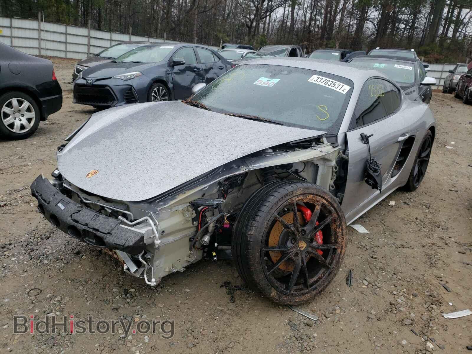 2017 PORSCHE CAYMAN - VIN: WP0AB2A88HS285836 - Фото 2