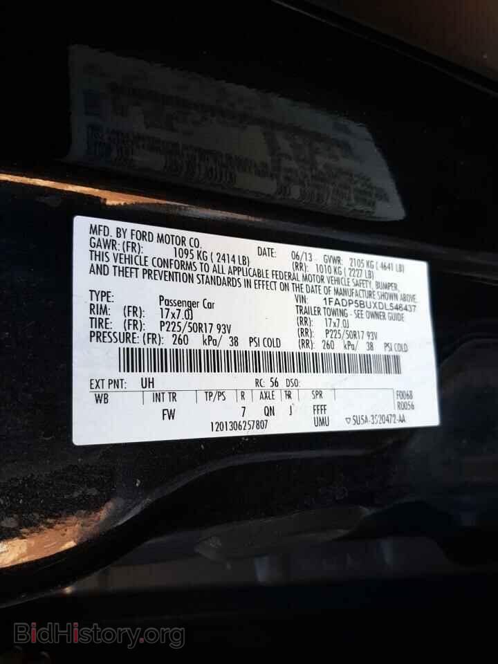 2013 FORD CMAX - VIN: 1FADP5BUXDL546437 - Фото 10