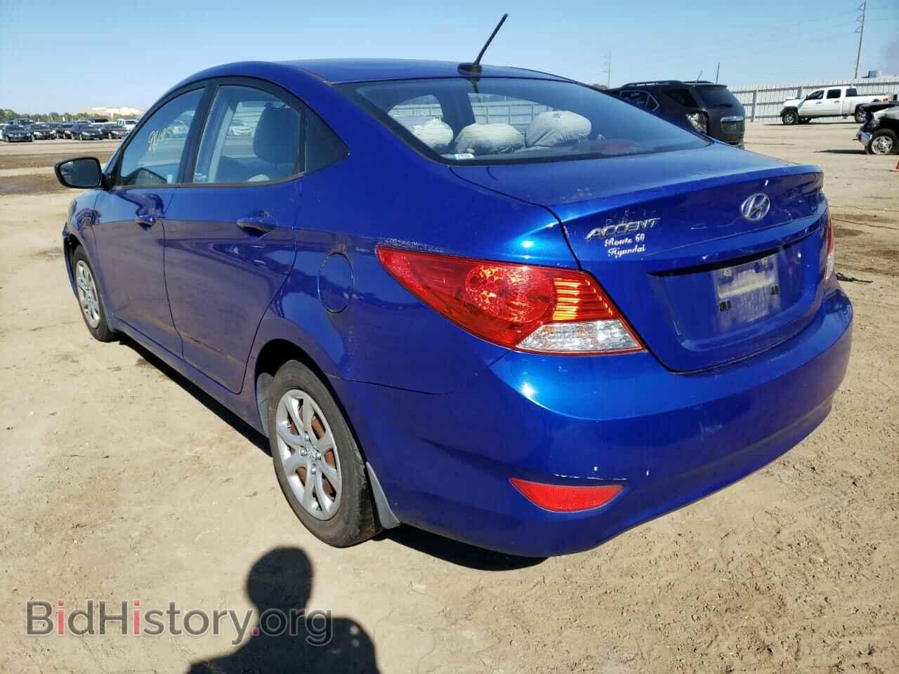 2014 HYUNDAI ACCENT - VIN: KMHCT4AEXEU726921 - Фото 3