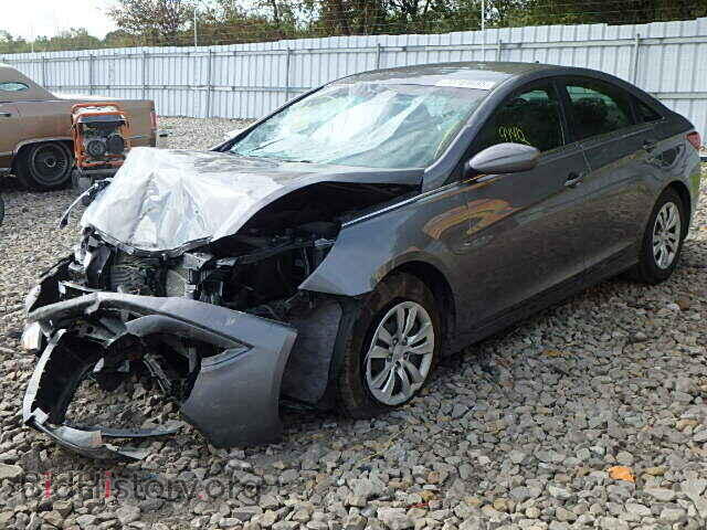 2012 HYUNDAI SONATA - VIN: 5NPEB4AC7CH309634 - Фото 2