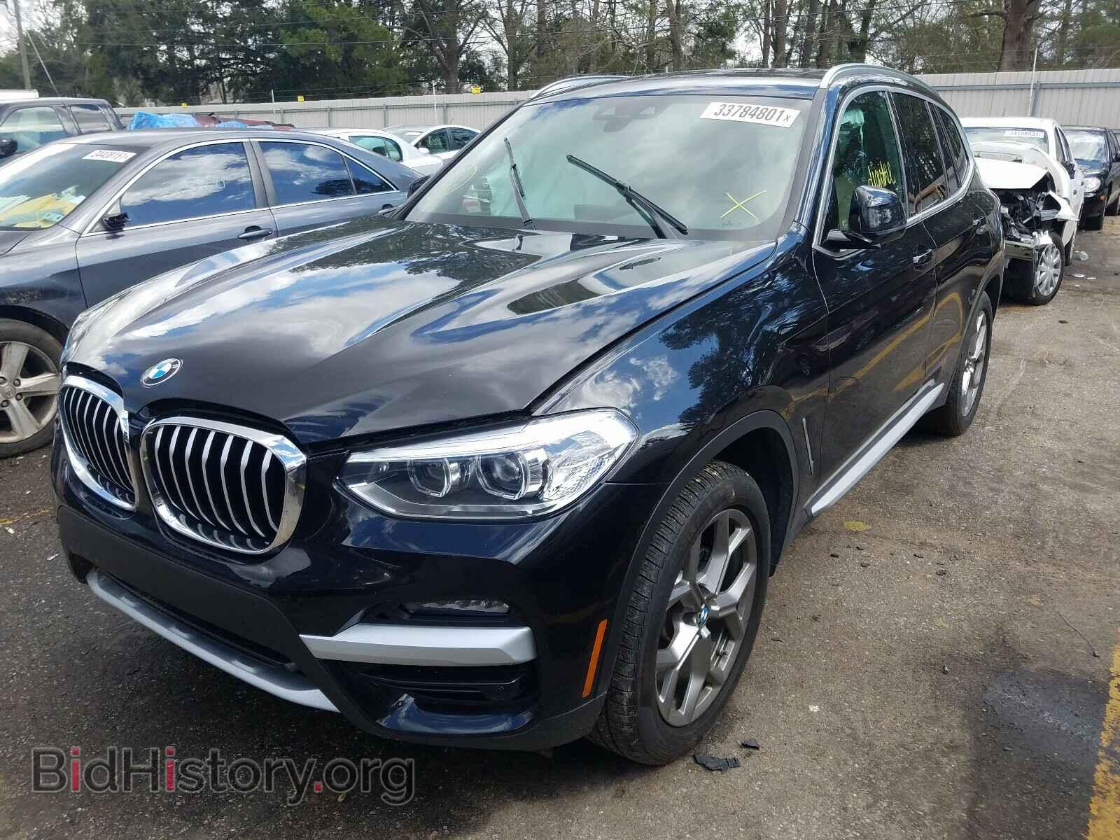 2020 BMW X3 - VIN: 5UXTY3C01LLU70963 - Фото 2