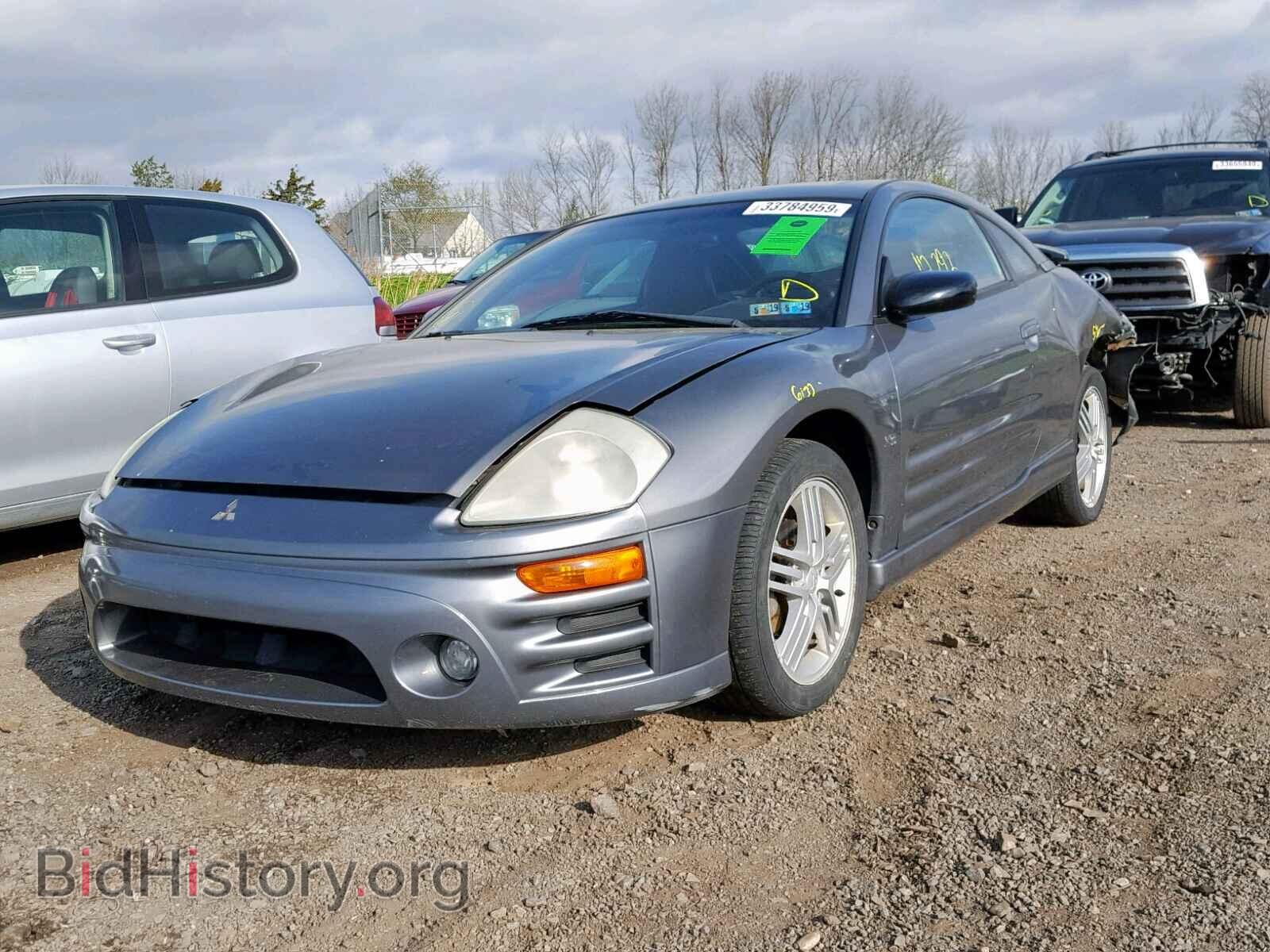 2004 MITSUBISHI ECLIPSE - VIN: 4A3AC84H64E073048 - Фото 2