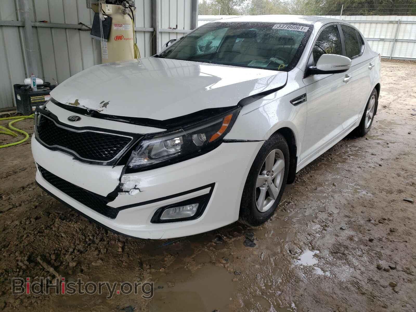 2015 KIA OPTIMA - VIN: 5XXGM4A72FG354437 - Фото 2