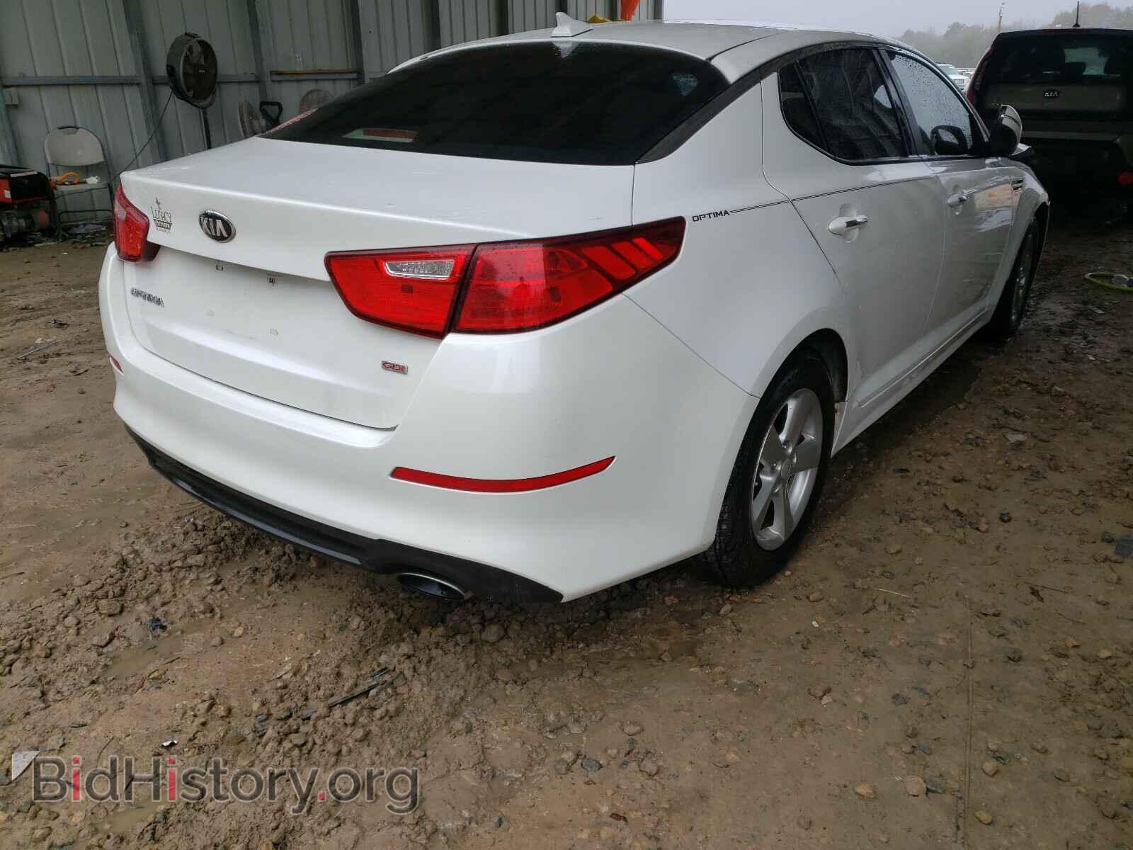 2015 KIA OPTIMA - VIN: 5XXGM4A72FG354437 - Фото 4