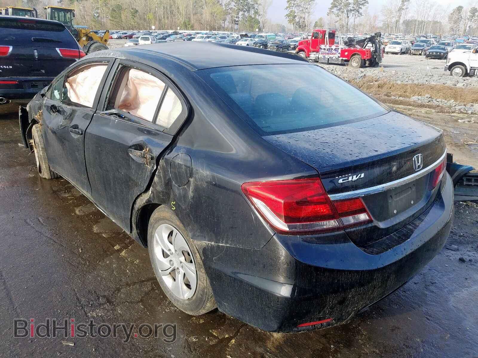 2013 HONDA CIVIC - VIN: 2HGFB2F53DH569608 - Фото 3