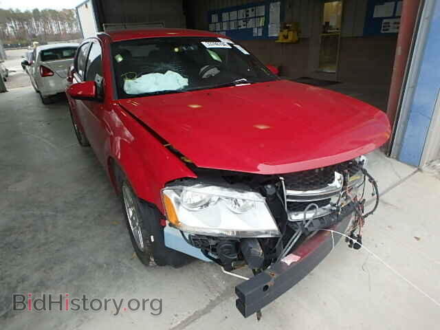 Фотография 1C3CDZCB0CN242432 - DODGE AVENGER 2012