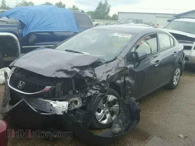 2014 HONDA CIVIC - VIN: 19XFB2F55EE008452 - Фото 2
