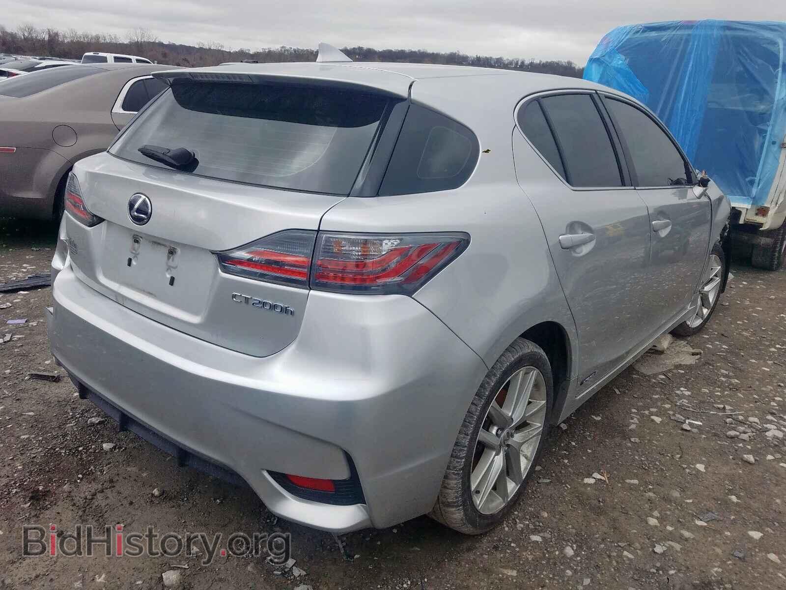 2015 LEXUS CT 200 - VIN: JTHKD5BH4F2211050 - Фото 4