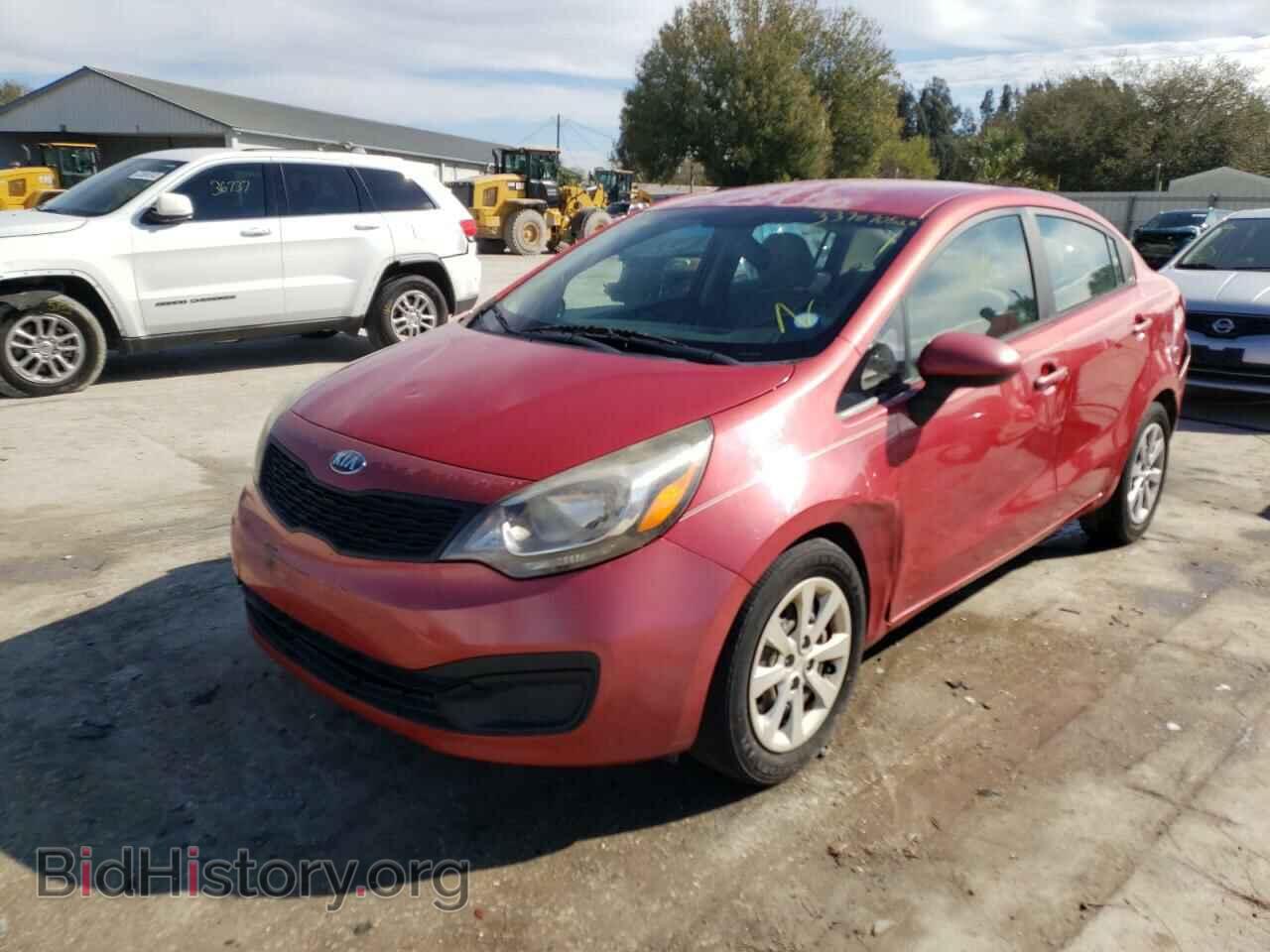 2013 KIA RIO - VIN: KNADM4A32D6281871 - Фото 2