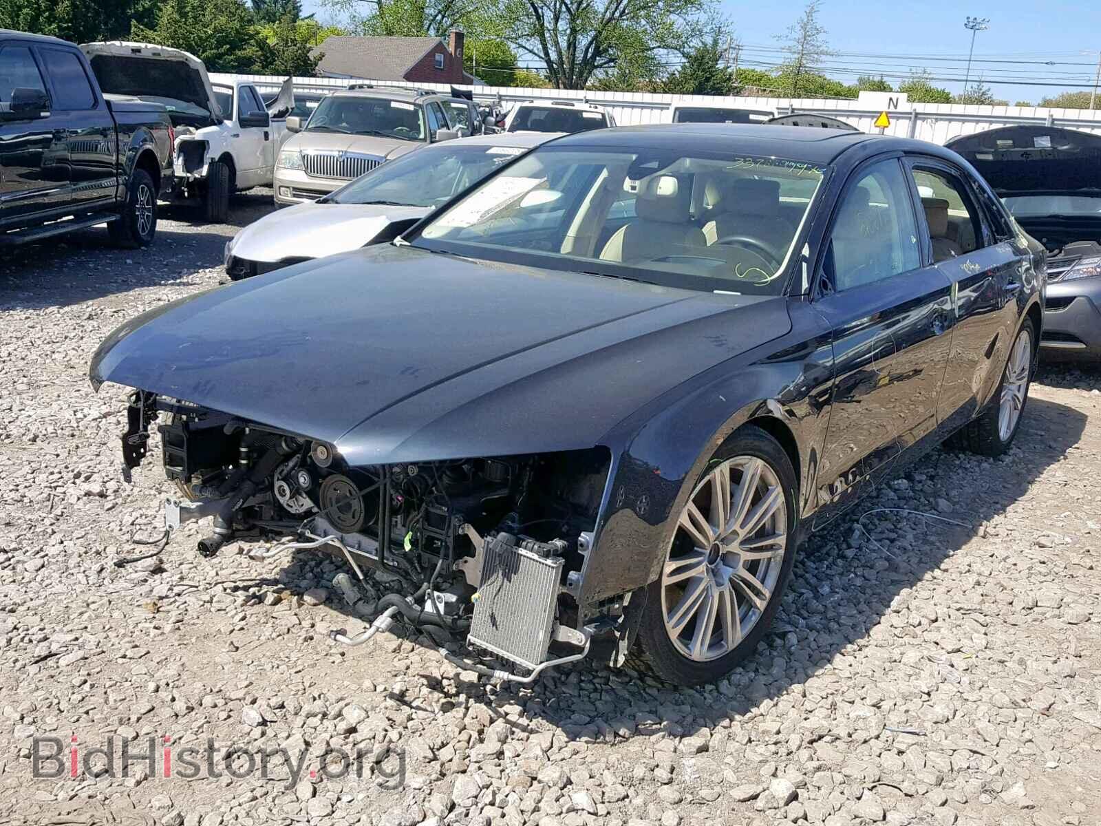 2016 AUDI A8 - VIN: WAU34AFD8GN010500 - Фото 2