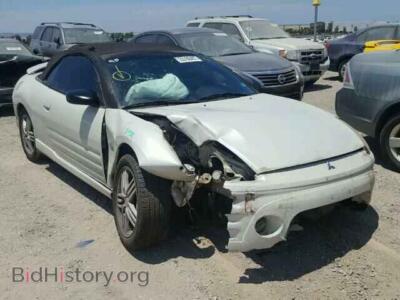 2003 Mitsubishi ECLIPSE Eclipse SP, белый — VIN 4A3AE55H03E156531, Copart