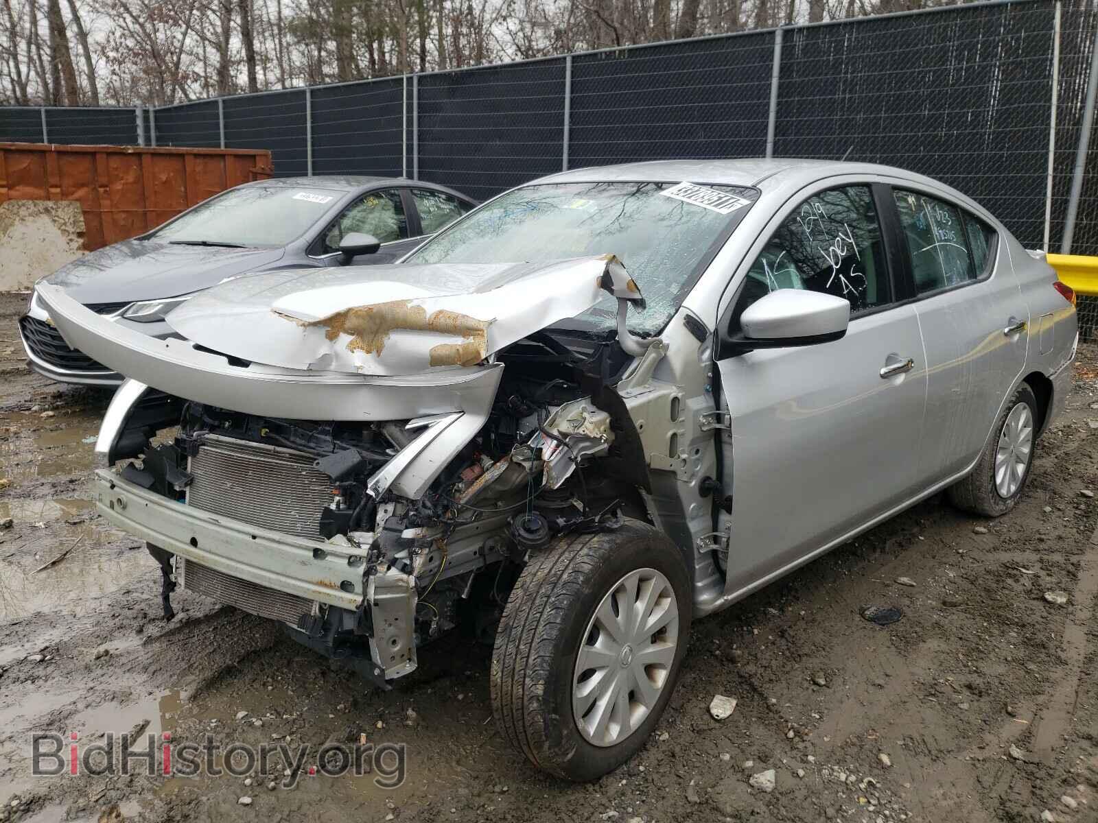 2019 NISSAN VERSA - VIN: 3N1CN7AP3KL857313 - Фото 2