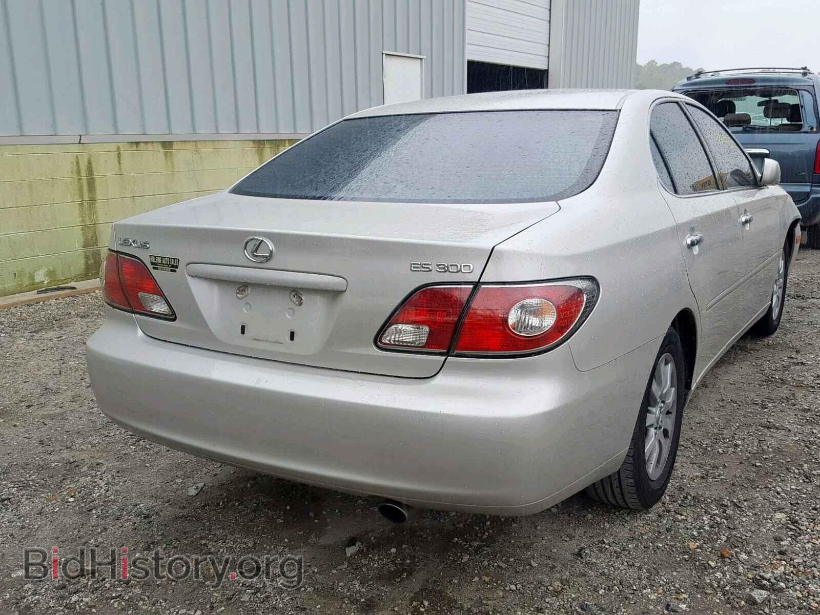 2003 LEXUS ES300 - VIN: JTHBF30G836009065 - Фото 4