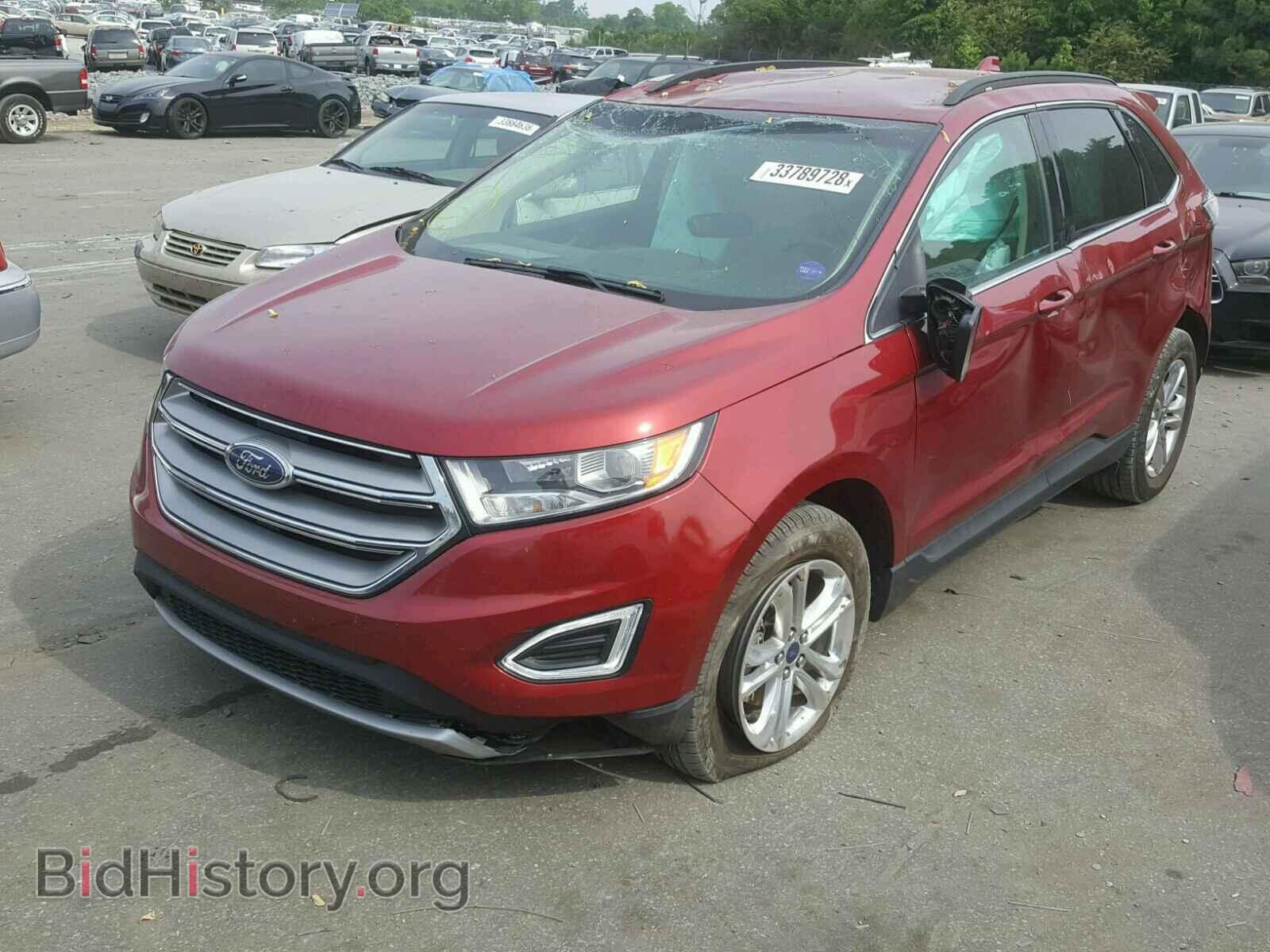2015 FORD EDGE - VIN: 2FMTK3J8XFBC37014 - Фото 2